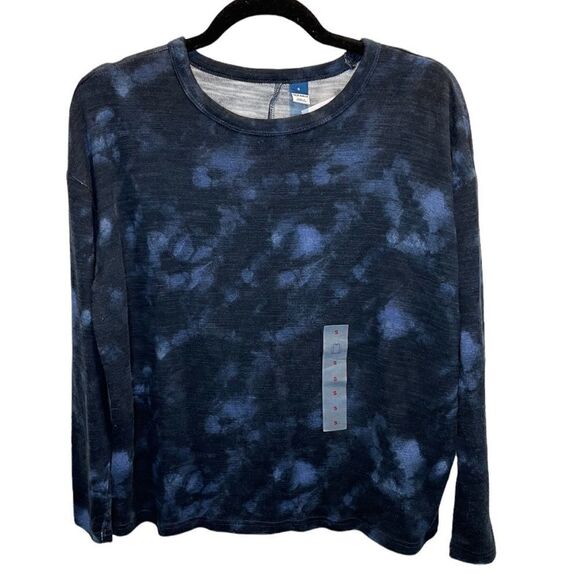 NWT Old Navy Long Sleeve Tie Dye Shirt - Picture 1 of 4